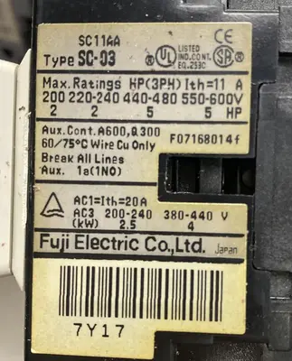 USED FUJI SC11AA