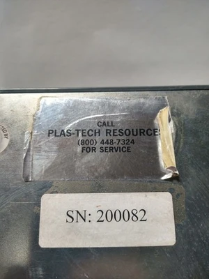 Plas-Tech Addressograph Model 2000 Embosser Imprinter Mfg Part 800-451-002