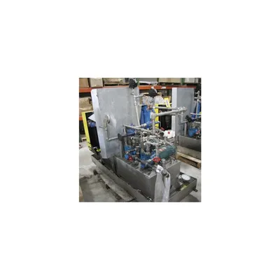 USED PRE-ENGINEERED 16 GPM LUBRICATION LUBE OIL SYSTEM COOLER