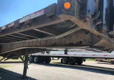 Used 2000 FRUEHAUF 43' X 96 Flatbed Trailers Louisiana US | Proxy Equipment #1377796