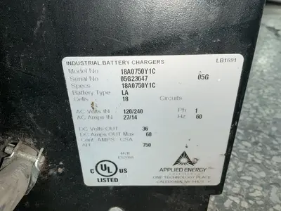 Used _UNKNOWN_ _UNKNOWN_ Battery Chargers Ohio US | HGR 24 #1370329