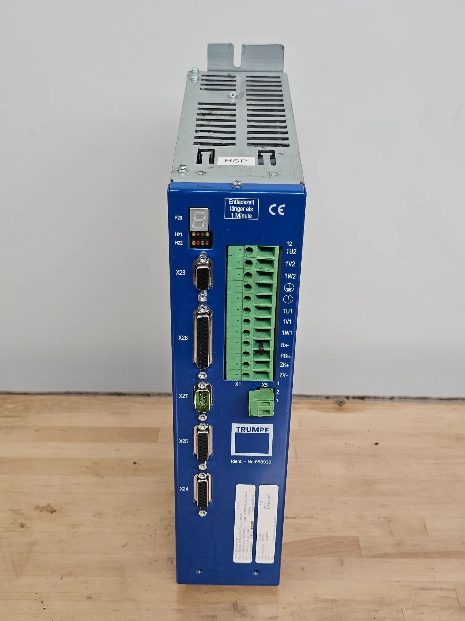 USED TRUMPF BAUMULLER BUM60S-04/08-54-B-004-VC-A0-00-1113-00