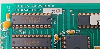 PCB 36-0099 REV B CONTROL BOARD PCA 54-0112 PROMETRIX