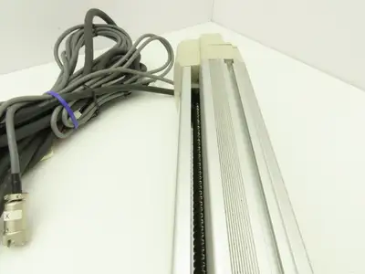 IAI IS-S-Z-M-8-60-400L Motorized Cylinder Linear Screw Actuator 400mm Stroke