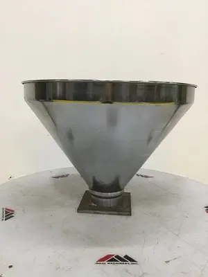 USED METAL FABRICATOR HOPPER