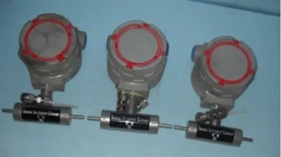 QTY. 3. THERMAL INSTRUMENT COMPANY INLINE FLOW MET...