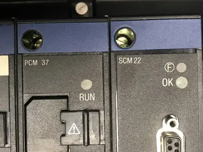 USED TELEMECANIQUE TSXRKN82FD SCHNEIDER RACK TSX 67 40 + CARDS