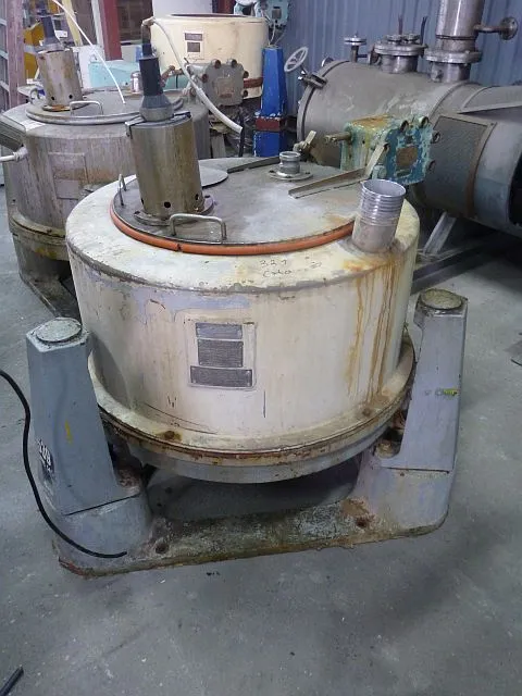 Used SANGERHAUSEN FZPO 850C Basket Top Unload Centrifuges PL | Perry Equipment #121537
