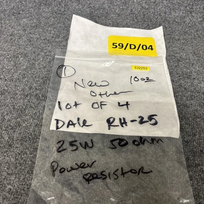 New | in-Stock Dale RH-25 Misc Fasteners California US | Davliegogo LLC #1722162