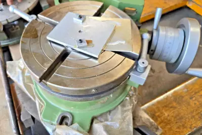 New 8” Rotary Table 200 mm For Bridgeport Milling Machine