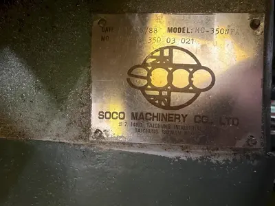 14" SOCO MODEL #MC-350NFA NON FERROUS AUTOMATIC FEED COLD CUTOFF SAW: YOBRO #24981