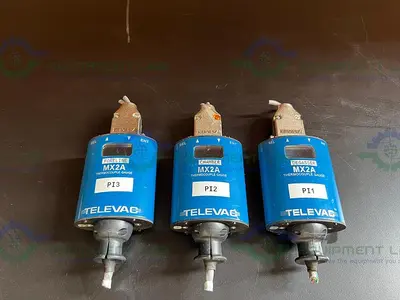 USED TELEVAC MX2A THERMOCOUPLE VACUUM GAUGE 22 - 26 VDC