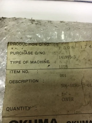 NEW Okuma 506-1020-17-01