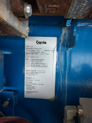 USED 2016 Genie S-80X