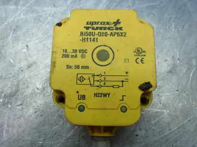 Used TURCK BI50UQ80AP6X2H1141 Proximity Sensors Ohio US | HGR 24 #907453