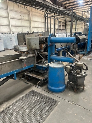 Gamma Meccanica GM 160 37 D Compac Extrusion Line w/Vecoplan RG60/200 U XL FF T Film & Fiber Shredder