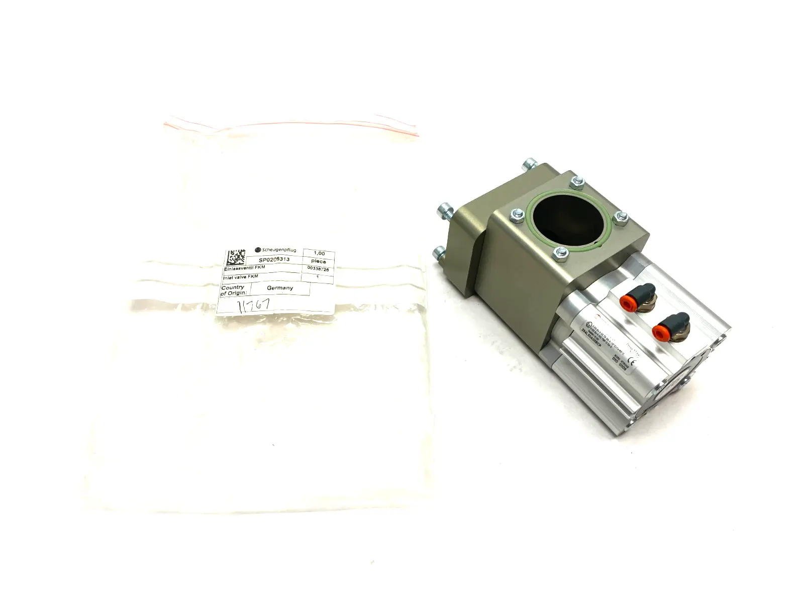 USED SCHEUGENPFLUG INLET VALVE FKM