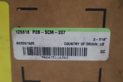 Dodge P2B-SCM-207 126818 Ball Bearing Pillow Block - STOCK 1531CC