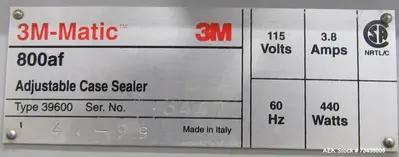 USED 3M 800AF