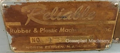 3″ x 8″ Reliable Rubber Mill, Item # 1786
