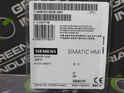 Siemens 6AV6 574-2AC00-2AA1 HMI CF 512MB Memory Card New