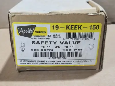 New | in-Stock APOLLO 19KEEK150 Valves/Fittings British Columbia CA | Lenmark #1440784