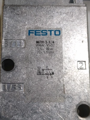 USED Festo/Rexroth MFH-3-1/4-NPT/ R412004353/ 24V AC/DC-4A -