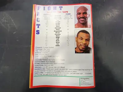 Magazine Holyfield Vs. Tyson