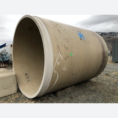 8ft Diameter Fiber-Composite Pipe/Culverts