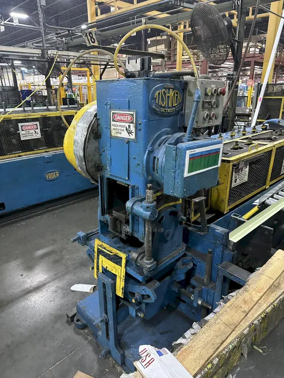 Used TISHKEN COT-6A4 Cut-Off Presses Ohio US | Yoder Brothers machinery 6 #88300