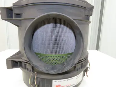 Ingersol Rand Air Compressor Air Filter Housing R150TU Model 5x6" Inlet/Outlet