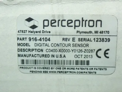 New | in-Stock PERCEPTRON 9164104 Sensors Ohio US | HGR 24 #864423
