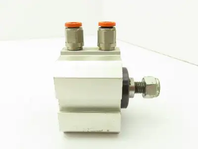 Pneumax 1501.50.0015 Compact Pneumatic Air Cylinder 50mm Bore 15mm Stroke 145PSI