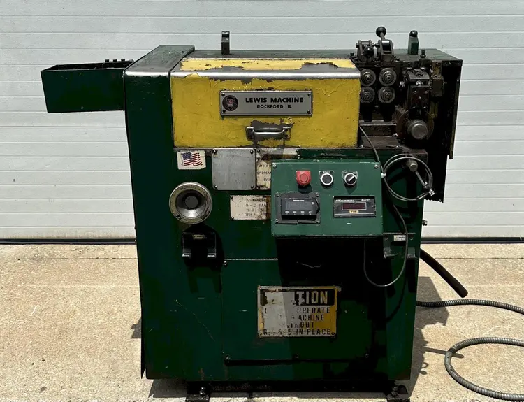 Used LEWIS 2SHV Feeding & Straightening Machines Ohio US | Portage Packaging Systems, Inc. #1397126