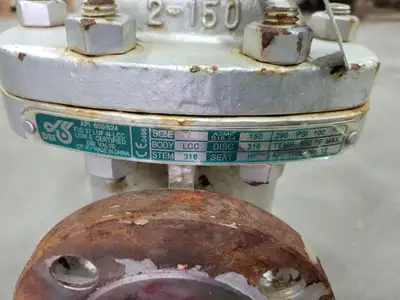 2" Class 150 Gate Valve B16.34