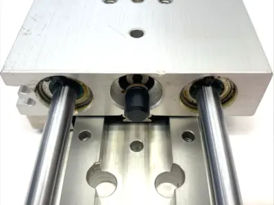 Used PHD Compact Pneumatic Rail Thruster Slide Module Pneumatic Cylinders Michigan US | Maverick Industrial Sales #1391124