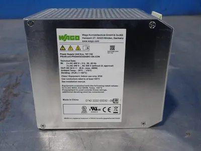 Used WAGO 787742 DIN Rail Power Supplies Ohio US | HGR 24 #797223