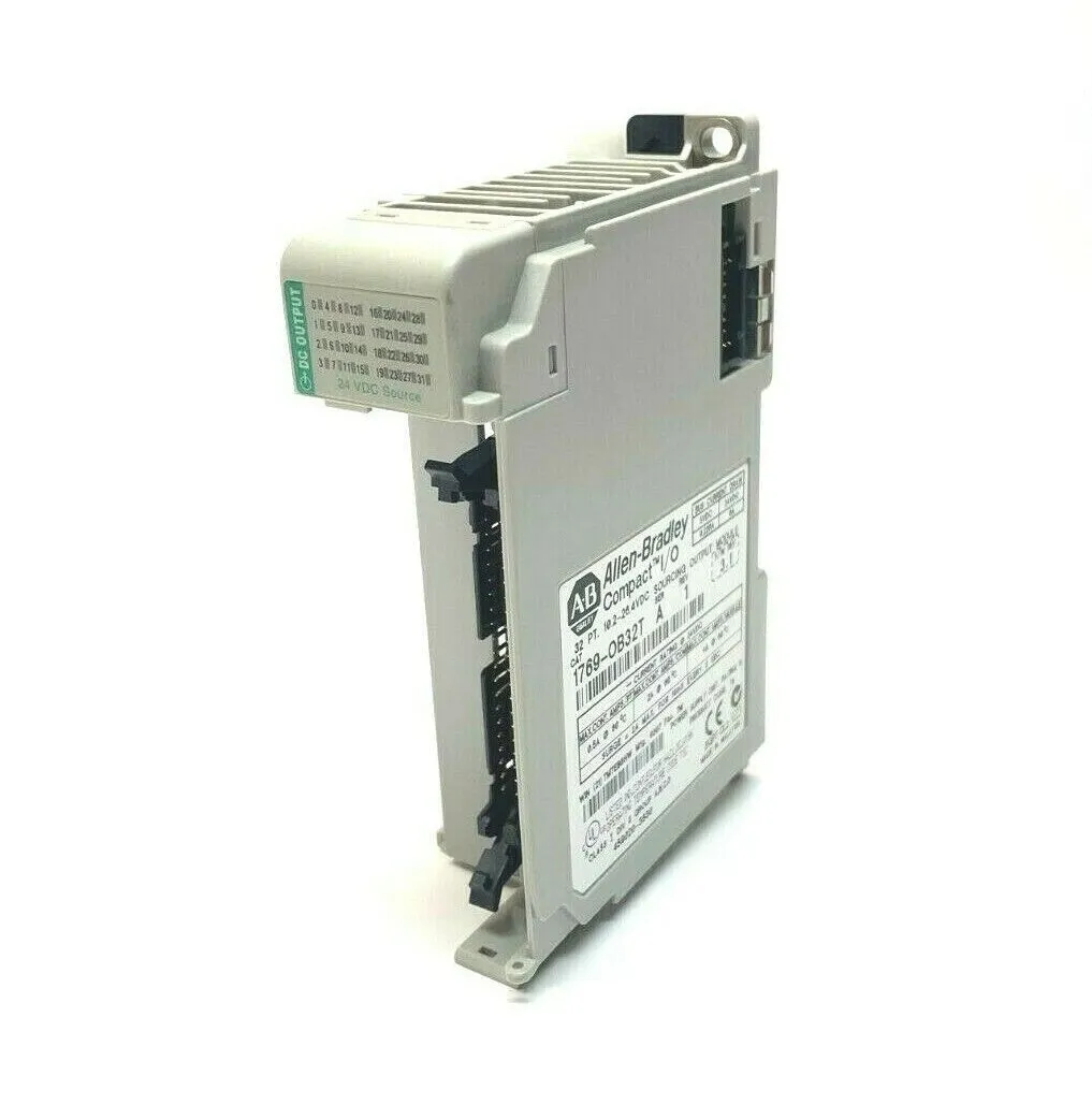USED ALLEN-BRADLEY 32 PT SOURCING OUTPUT MODULE