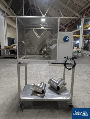 USED Patterson-Kelley 16 Quart P-K twin shell Blender, S/S