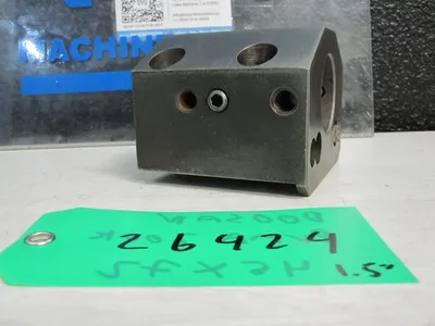 Doosan 45 mm x 72mm 1.5" Boring Bar Holder Static Puma 200K Lynx