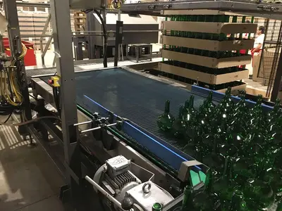 USED KETTNER DEPALLETIZER
