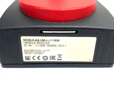 Used EUCHNER Fold-out Lock Handle Module Auto-Extend Lock Industrial Controls Michigan US | Maverick Industrial Sales #1461086
