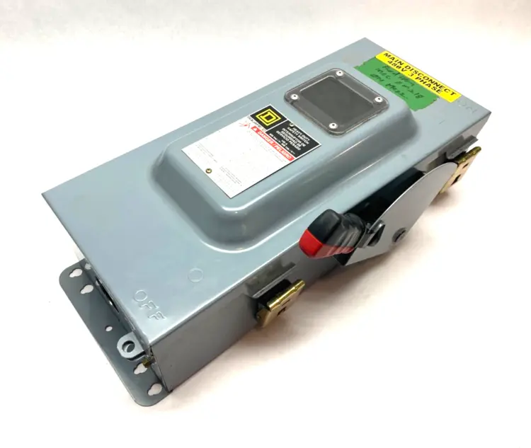 Used SQUARE D HEAVY DUTY SAFETY DISCONNECT SWITCH Disconnects | Maverick Industrial Sales #1112935