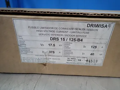 USED DRIWISA DRS 15/125B4