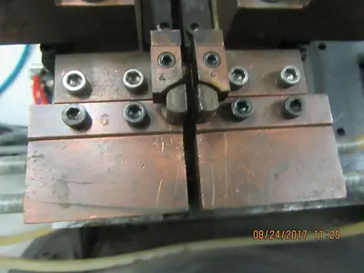 1975-300 JOYAL MDL. L1G-5 5KVA BUTT WELDER WITH JOYAL MICRO PROCESSOR WELDING CONTROL