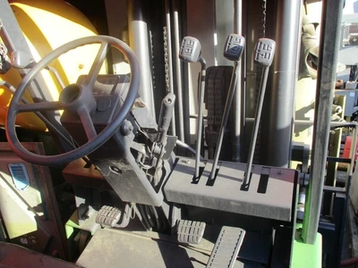 8000 lb. Clark, forklift with new rebuilt engine