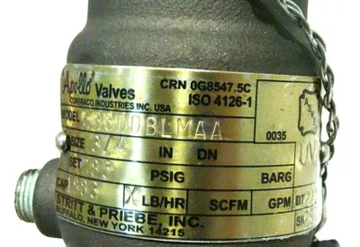 NEW APOLLO 533DDBLMAA SAFETY VALVE 3/4"