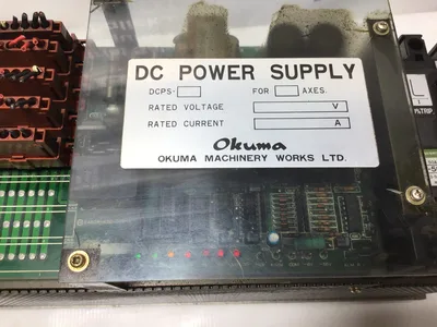 OKUMA DCPS-1 DC POWER SUPPLY 3P 50AF T-50 DC 250V MAX 50A