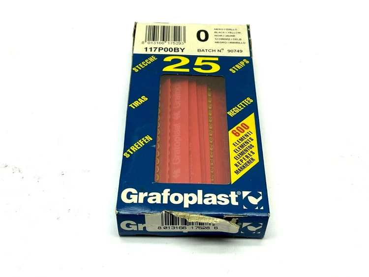 New | in-Stock Grafoplast 117P00BY Blank Label Michigan US | Maverick Industrial Sales #1401596