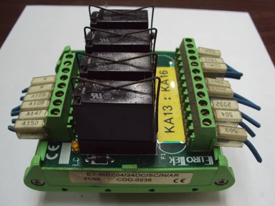 Eurotek 4 Channel Relay ET-MRZ04/24DC/SC/N/AR Breakout Board